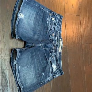 Big star jean shorts